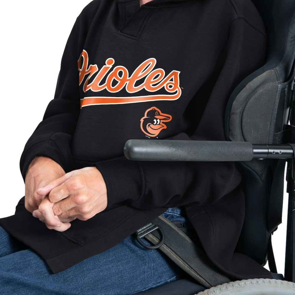 Baltimore Orioles G-III Sports by Carl Banks Adaptive Lockup Fleece Hoodie - Black