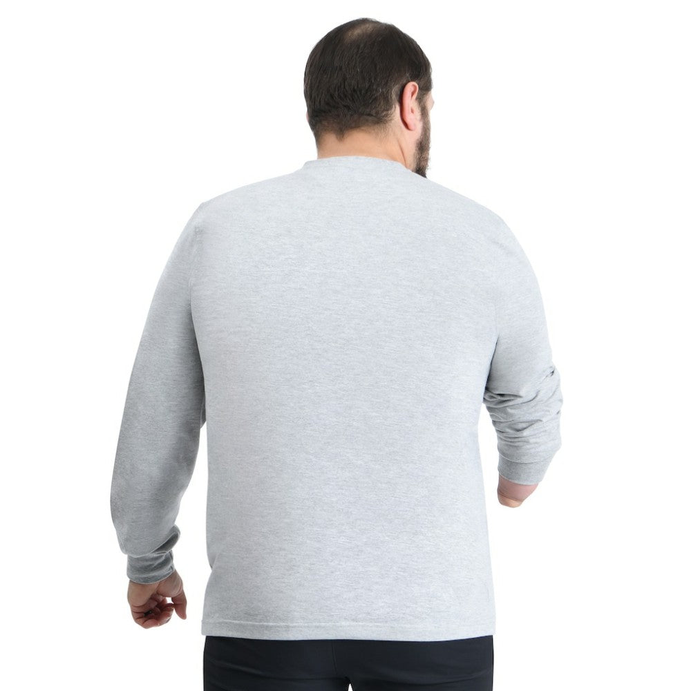 San Diego Padres G-III Sports by Carl Banks Adaptive Long Sleeve T-Shirt - Gray