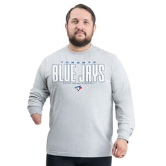 Toronto Blue Jays G-III Sports by Carl Banks Adaptive Long Sleeve T-Shirt - Gray