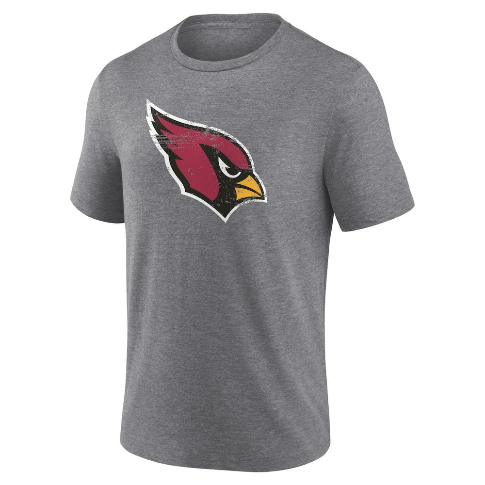 Arizona Cardinals Heritage Custom Name & Number Tri-Blend T-Shirt - Gray for sale