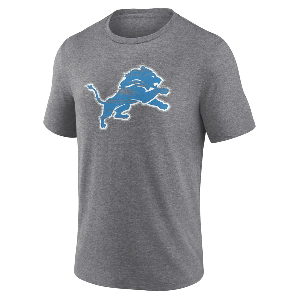 Detroit Lions Heritage Custom Name & Number Tri-Blend T-Shirt - Gray cheap