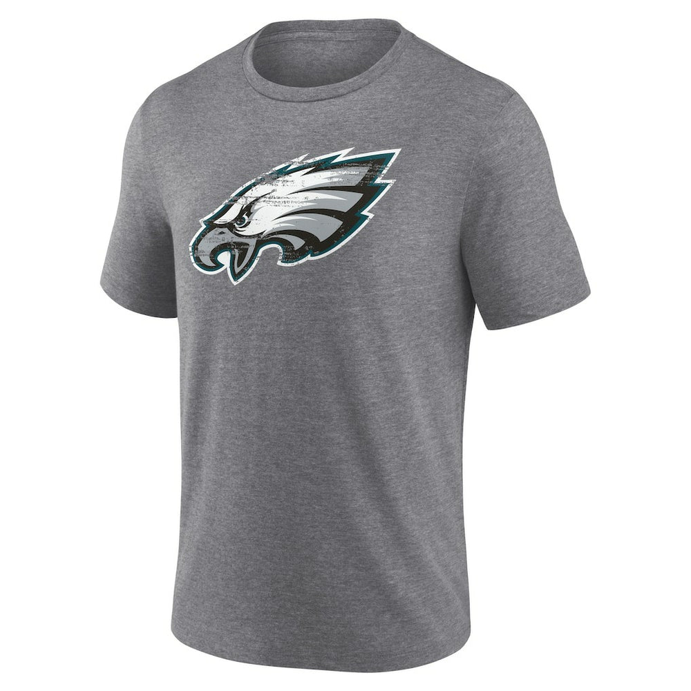 Philadelphia Eagles Heritage Custom Name & Number Tri-Blend T-Shirt - Gray cheap