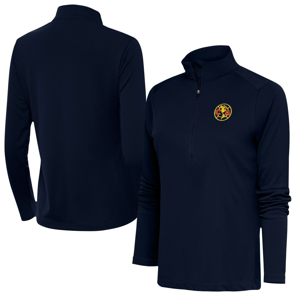 Club America Antigua Women's Statement Half-Zip Pullover - Navy sale