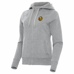 Club America Antigua Women's Takeover Full-Zip Hoodie - Heather Gray cheap