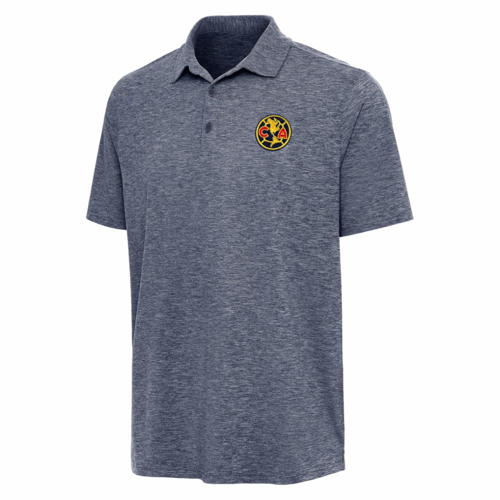 Club America Antigua Triple Shot Polo - Heather Navy outlet