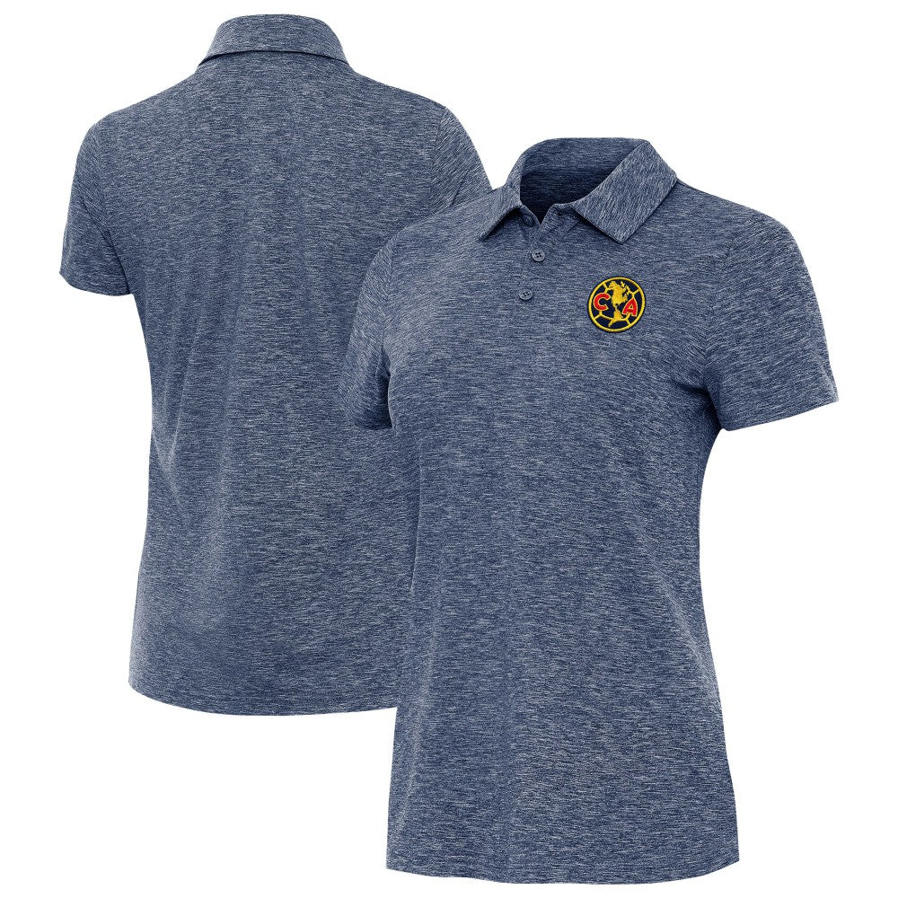 Club America Antigua Women's Triple Shot Polo - Heather Navy for sale