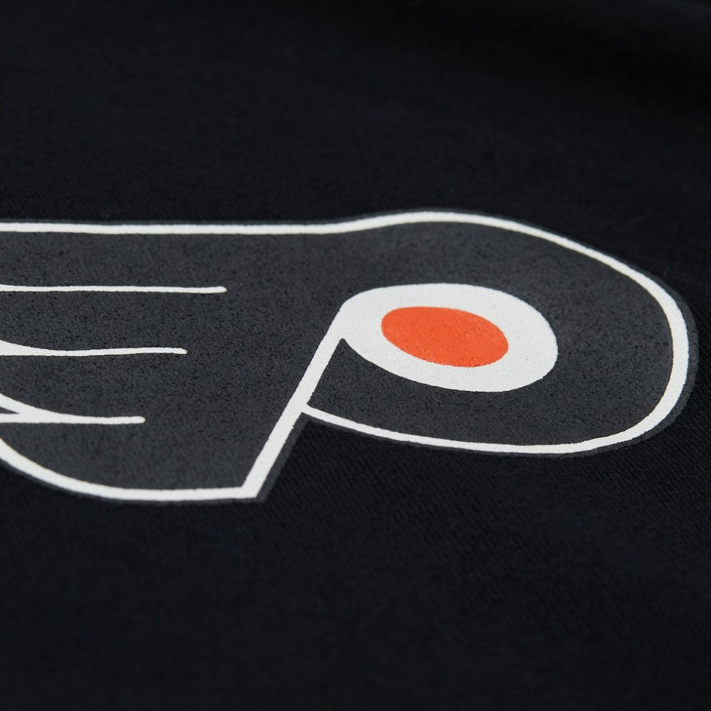 Philadelphia Flyers Mitchell & Ness Women's Vintage Crewneck Sweatshirt Black