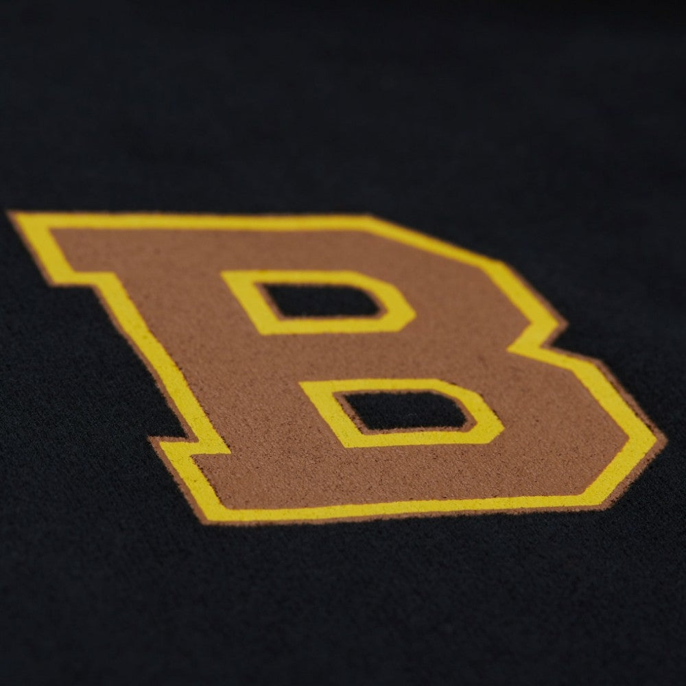 Boston Bruins Mitchell & Ness Women's Vintage Crewneck Sweatshirt Black