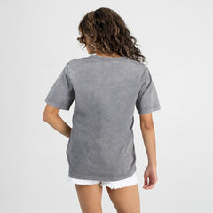 Chicago Bears Gameday Couture Women's Relaxed Iconic Edge Rhinestone V-Neck T-Shirt - Gray on sale
