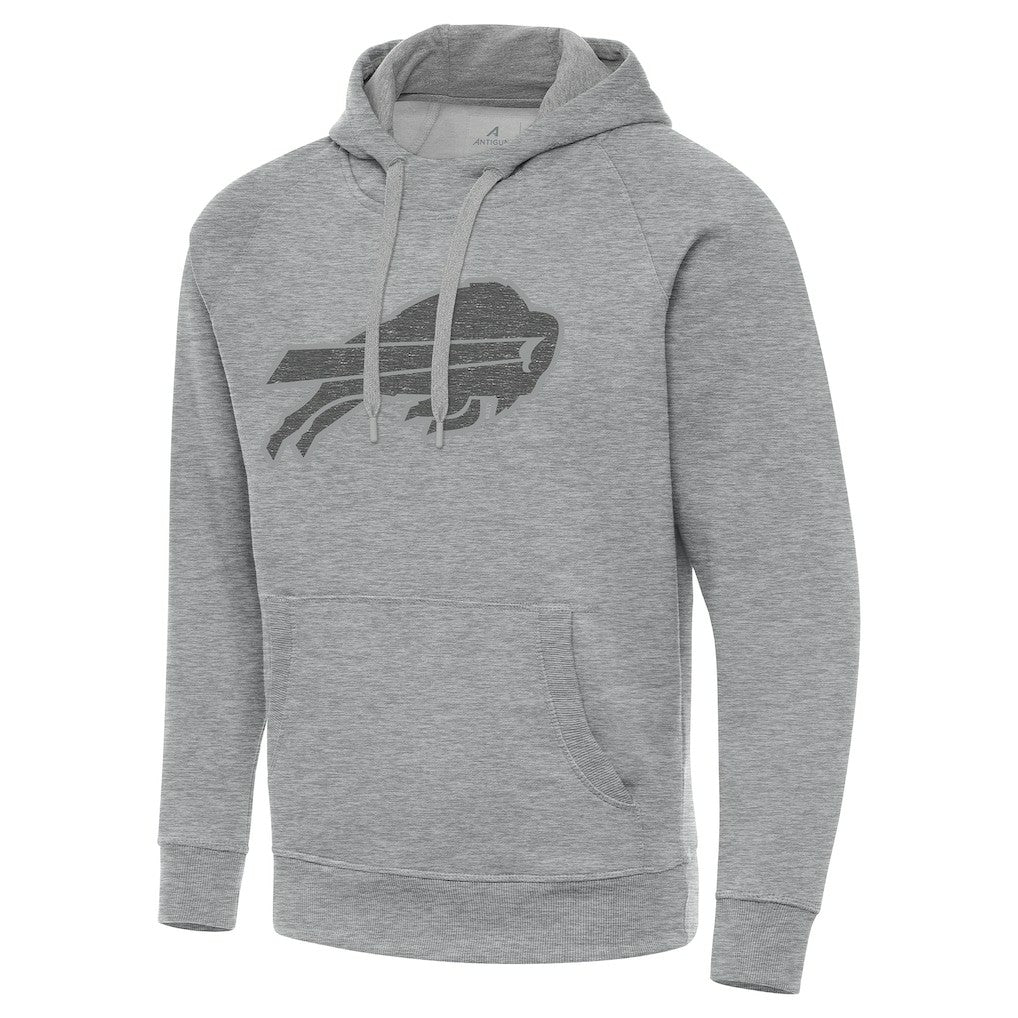 Buffalo Bills Antigua Victory Hoodie - Heather Gray for sale
