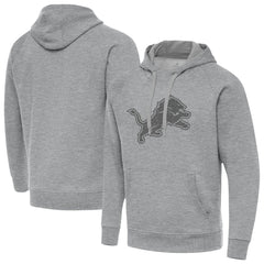 Detroit Lions Antigua Victory Hoodie - Heather Gray online