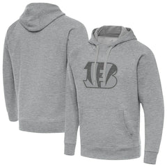 Cincinnati Bengals Antigua Victory Hoodie - Heather Gray for sale