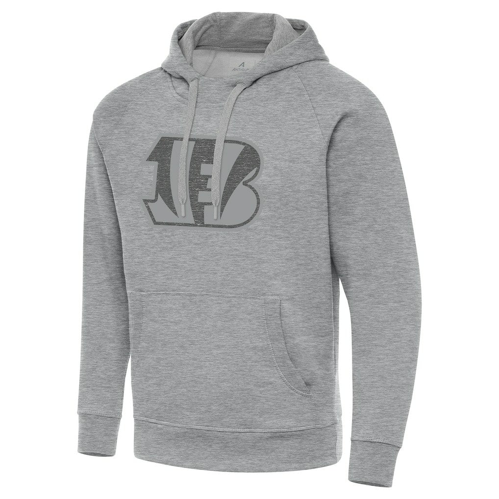 Cincinnati Bengals Antigua Victory Hoodie - Heather Gray for sale