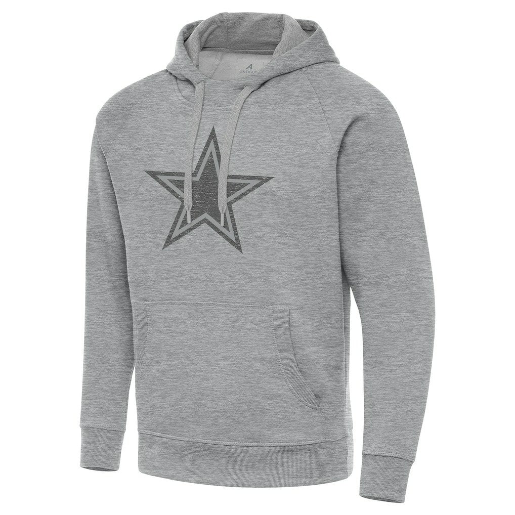Dallas Cowboys Antigua Victory Hoodie - Heather Gray on sale