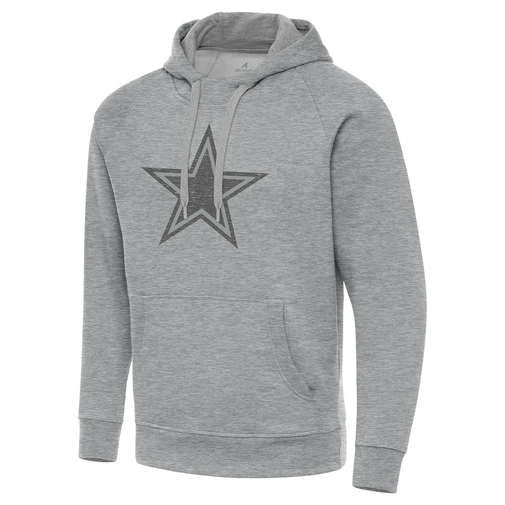 Dallas Cowboys Antigua Victory Hoodie - Heather Gray on sale