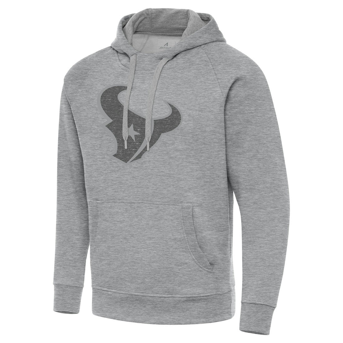 Houston Texans Antigua Victory Hoodie - Heather Gray on sale