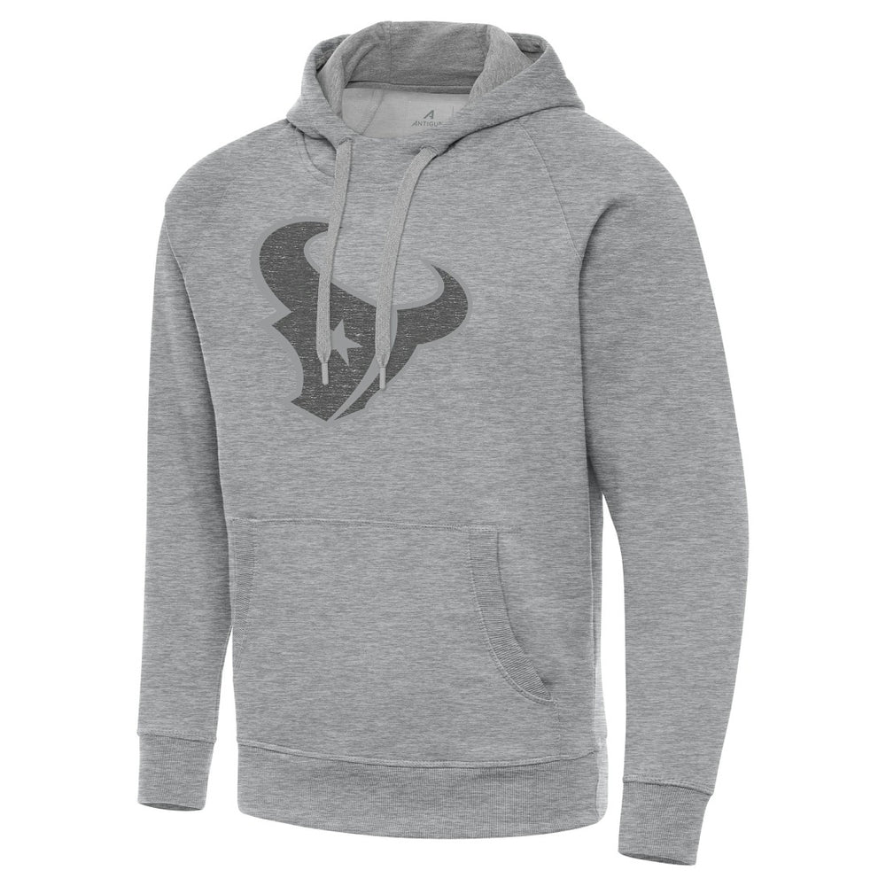 Houston Texans Antigua Victory Hoodie - Heather Gray on sale