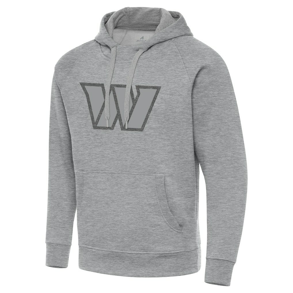 Washington Commanders Antigua Victory Hoodie - Heather Gray for sale