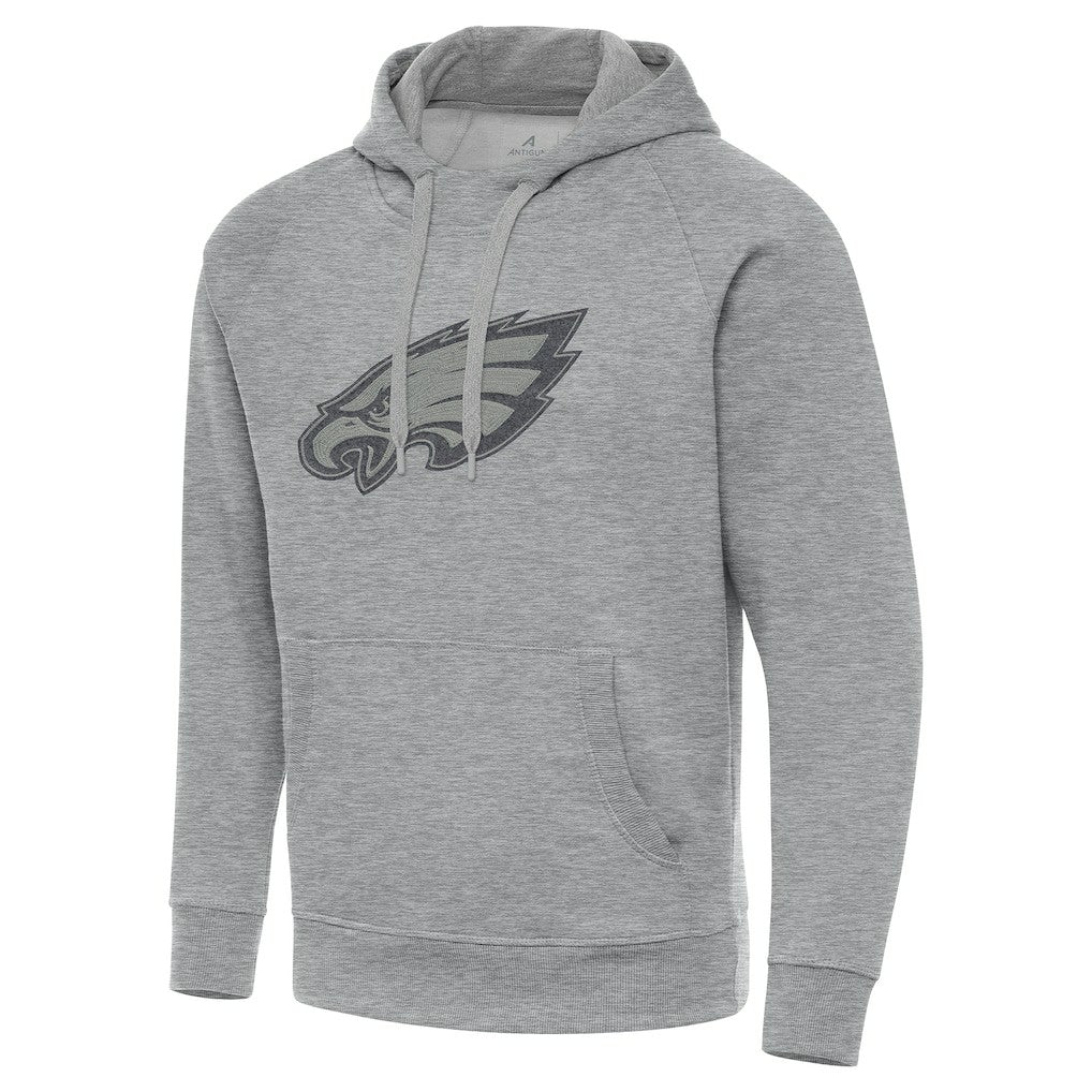Philadelphia Eagles Antigua Victory Hoodie - Heather Gray for sale