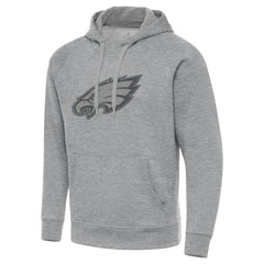 Philadelphia Eagles Antigua Victory Hoodie - Heather Gray for sale
