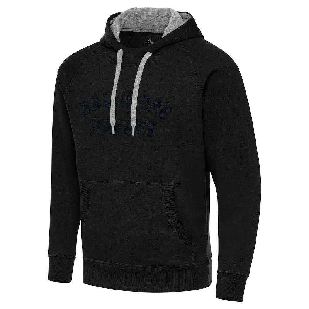 Baltimore Ravens Antigua Victory Hoodie - Black discount