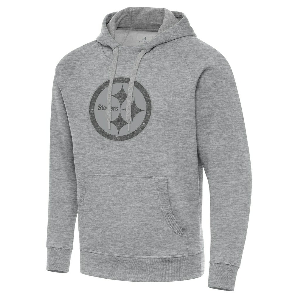 Pittsburgh Steelers Antigua Victory Hoodie - Heather Gray sale