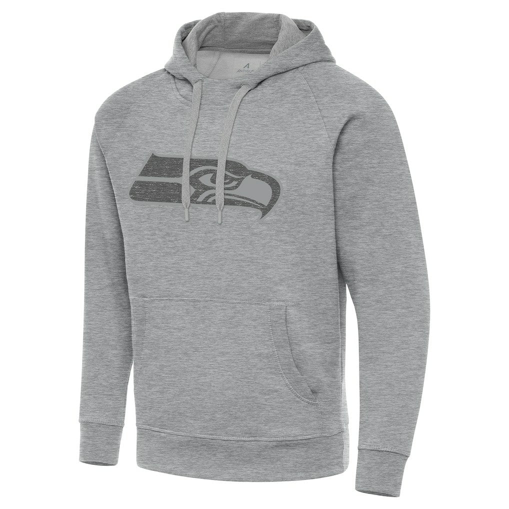 Seattle Seahawks Antigua Victory Hoodie - Heather Gray discount