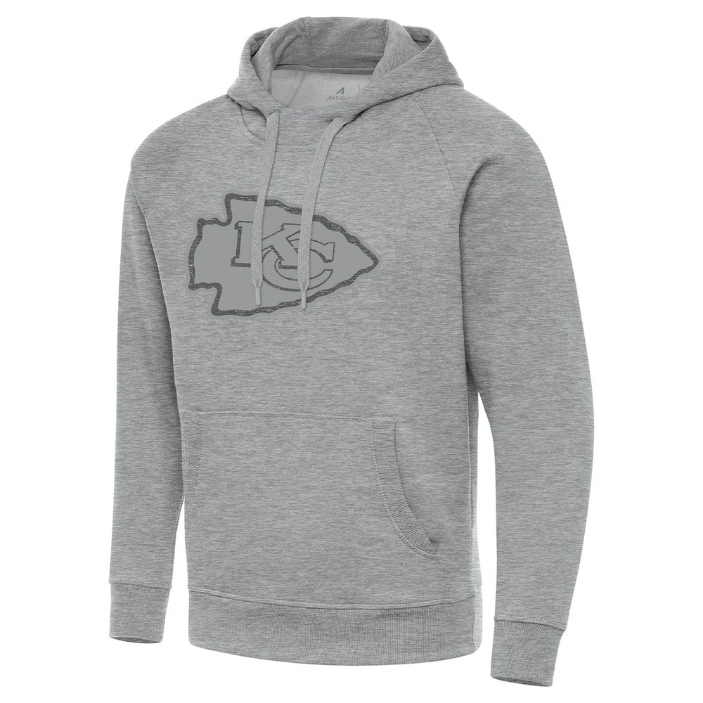 Kansas City Chiefs Antigua Victory Hoodie - Heather Gray outlet