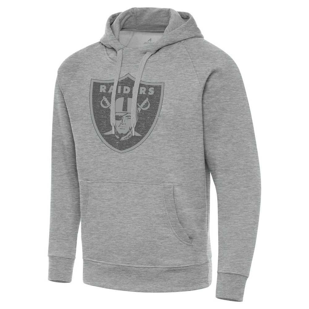Las Vegas Raiders Antigua Victory Hoodie - Heather Gray cheap