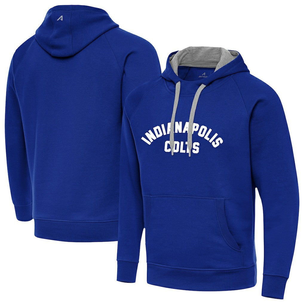 Indianapolis Colts Antigua Victory Hoodie - Royal online