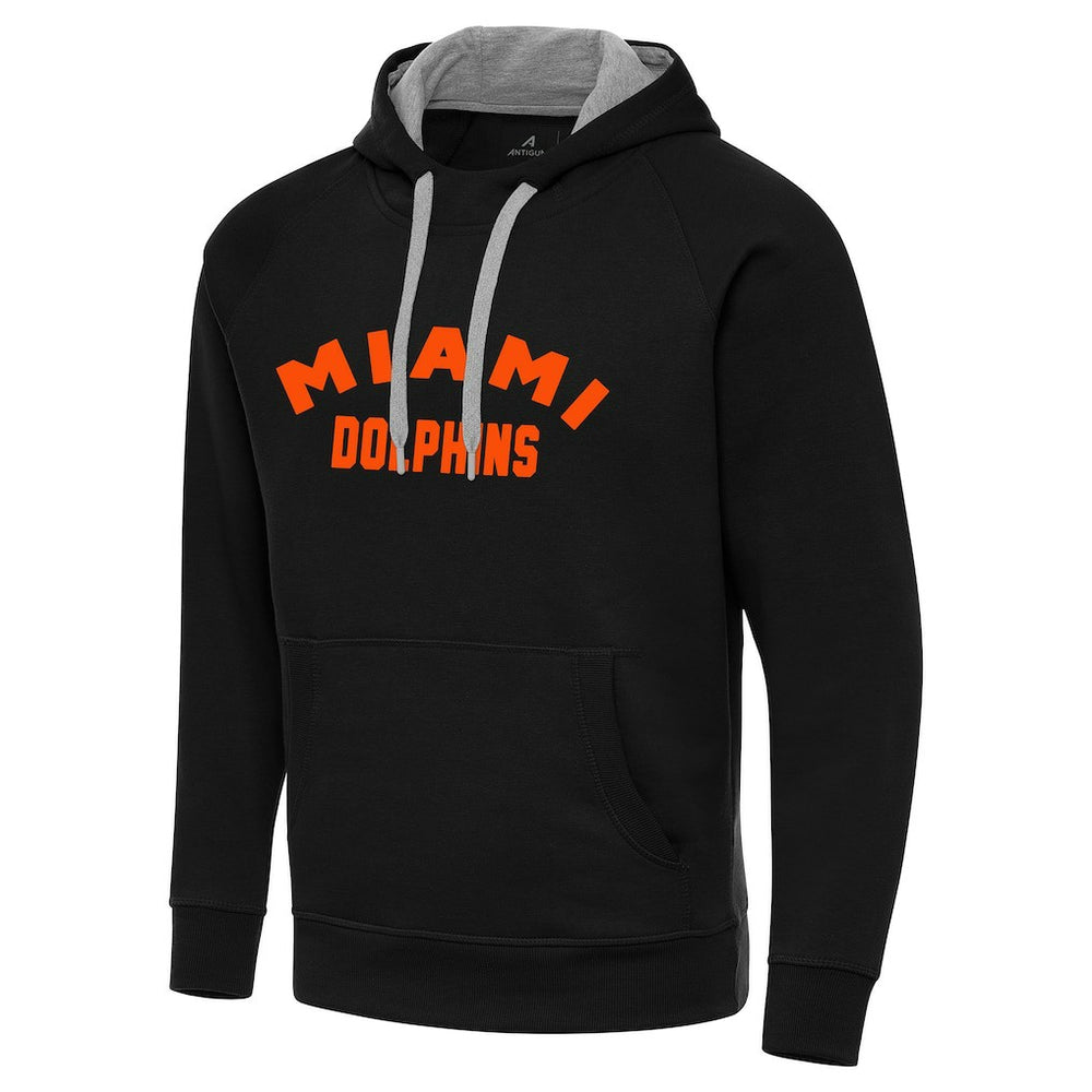 Miami Dolphins Antigua Victory Hoodie - Black cheap