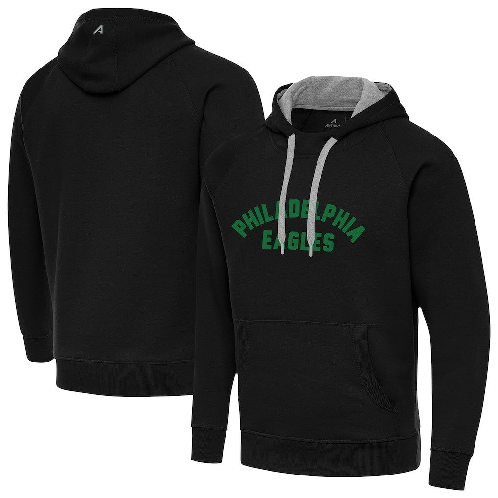 Philadelphia Eagles Antigua Victory Hoodie - Black sale