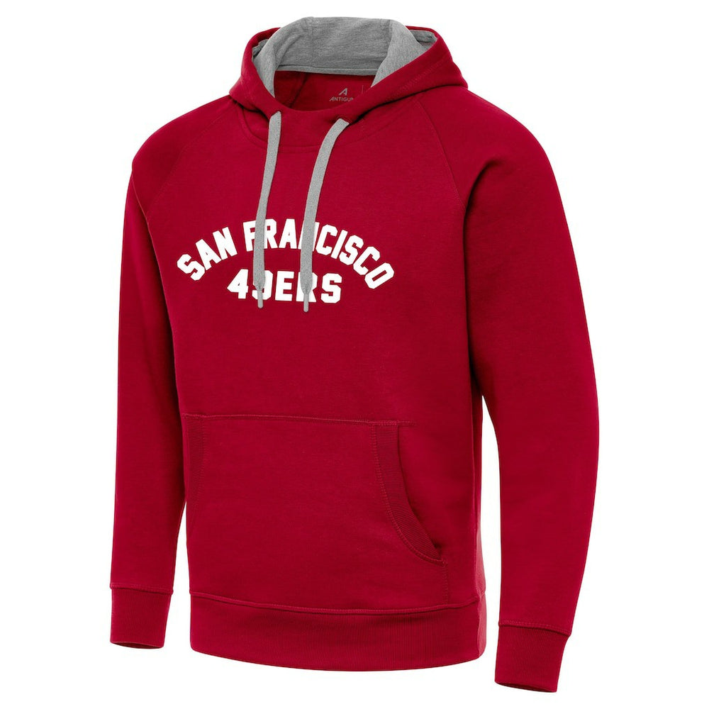 San Francisco 49ers Antigua Victory Hoodie - Scarlet cheap