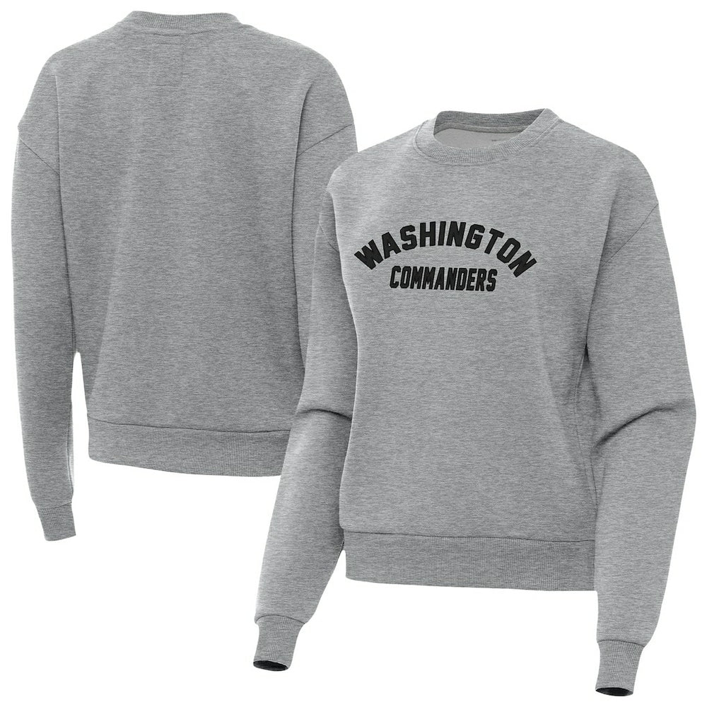 Washington Commanders Antigua Women's Victory Sweatshirt - Heather Gray outlet