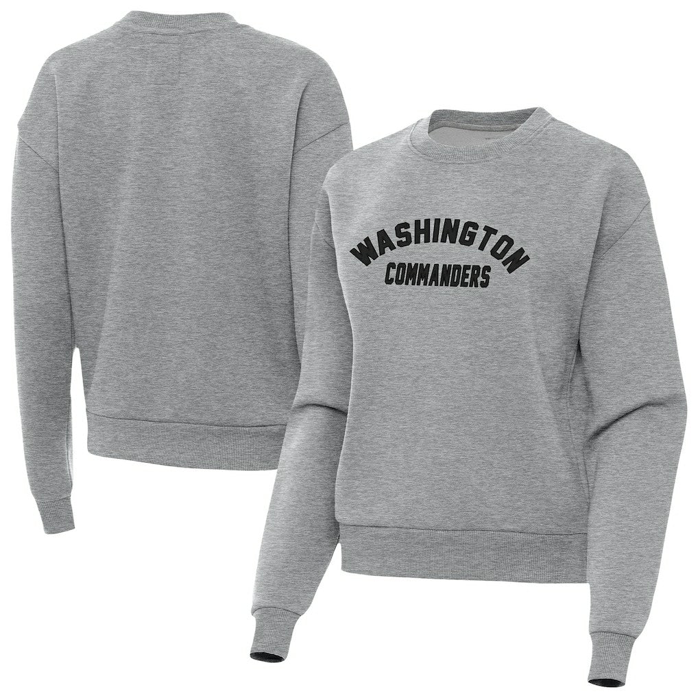 Washington Commanders Antigua Women's Victory Sweatshirt - Heather Gray outlet