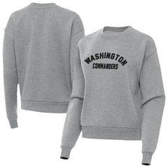 Washington Commanders Antigua Women's Victory Sweatshirt - Heather Gray outlet