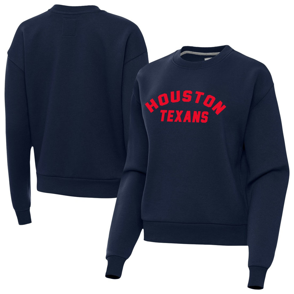 Houston Texans Antigua Women's Victory Sweatshirt - Navy online