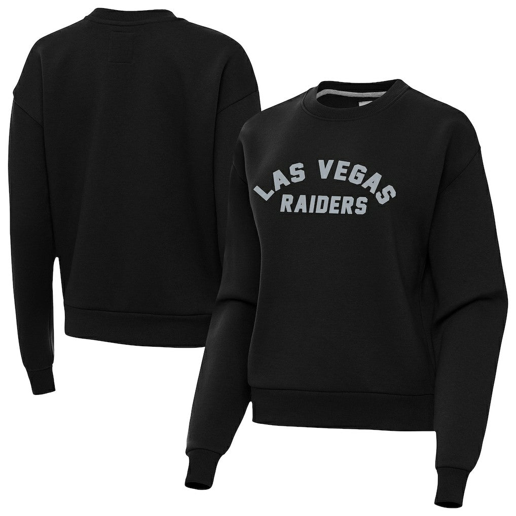 Las Vegas Raiders Antigua Women's Victory Sweatshirt - Black online
