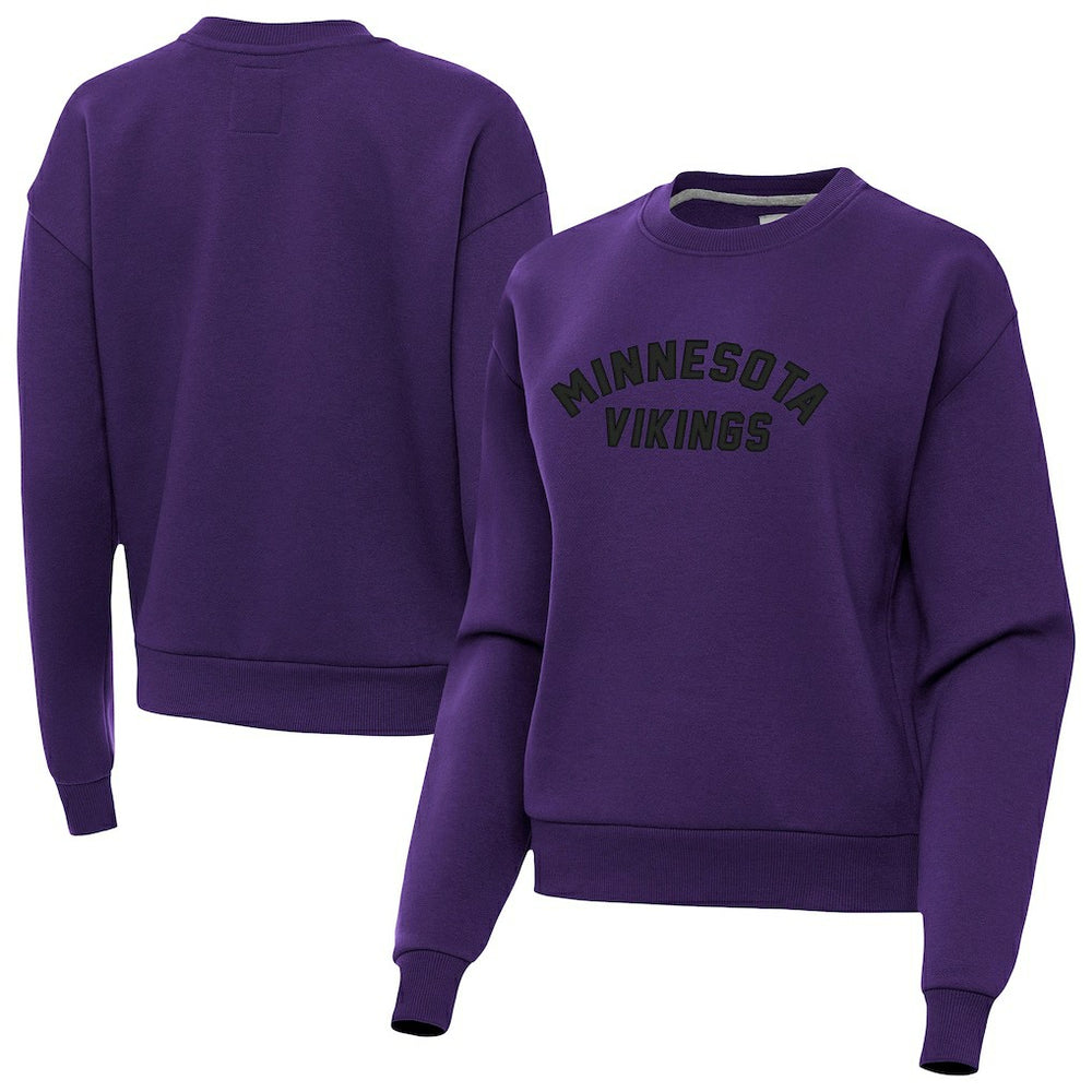 Minnesota Vikings Antigua Women's Victory Sweatshirt - Purple discount