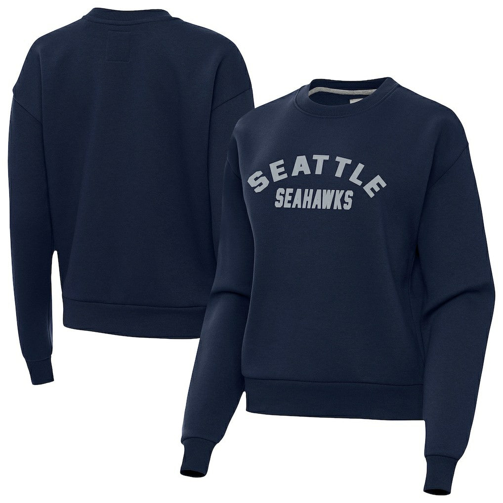 Seattle Seahawks Antigua Women's Victory Sweatshirt - Navy outlet