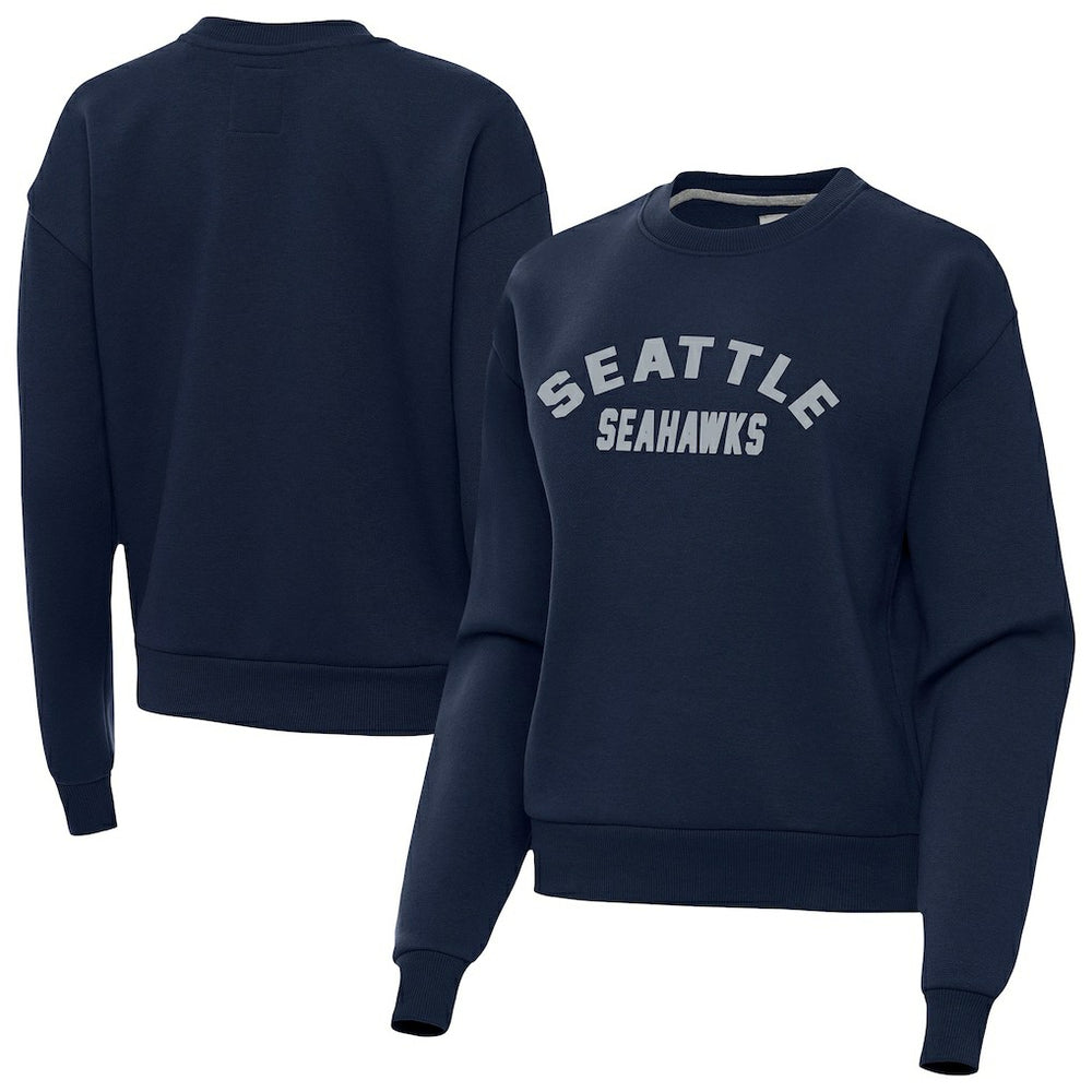 Seattle Seahawks Antigua Women's Victory Sweatshirt - Navy outlet