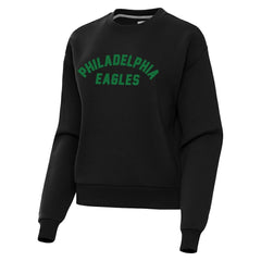 Philadelphia Eagles Antigua Women's Victory Sweatshirt - Black sale