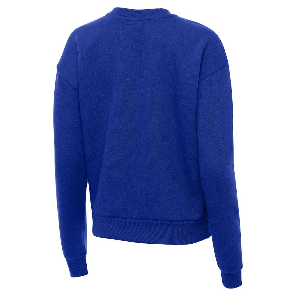 New York Giants Antigua Women's Victory Sweatshirt - Royal sale