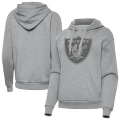 Las Vegas Raiders Antigua Women's Victory Hoodie - Heather Gray discount