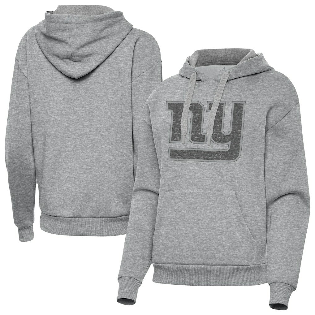 New York Giants Antigua Women's Victory Hoodie - Heather Gray cheap