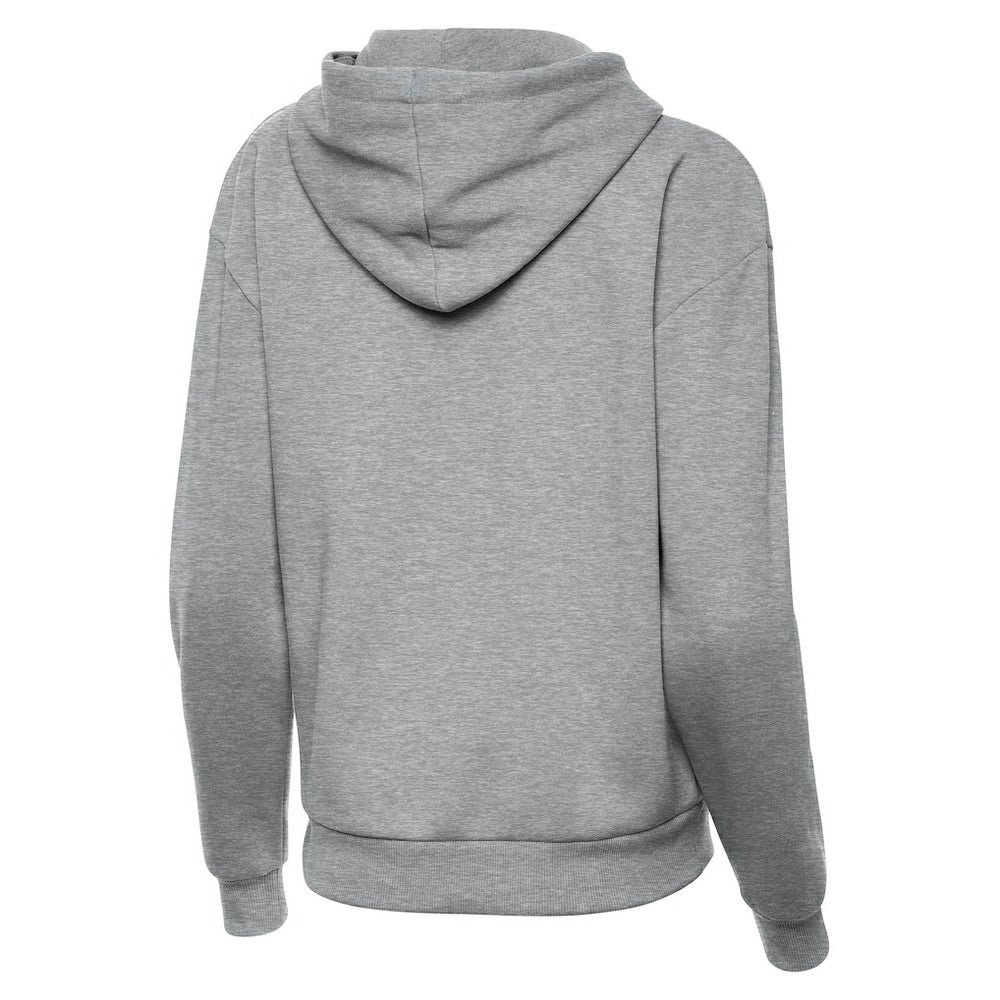 San Francisco 49ers Antigua Women's Victory Hoodie - Heather Gray on sale