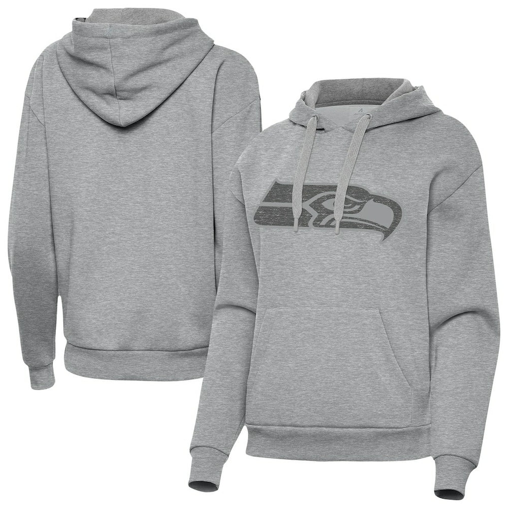 Seattle Seahawks Antigua Women's Victory Hoodie - Heather Gray cheap