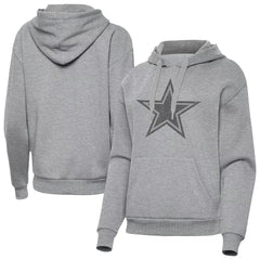 Dallas Cowboys Antigua Women's Victory Hoodie - Heather Gray outlet