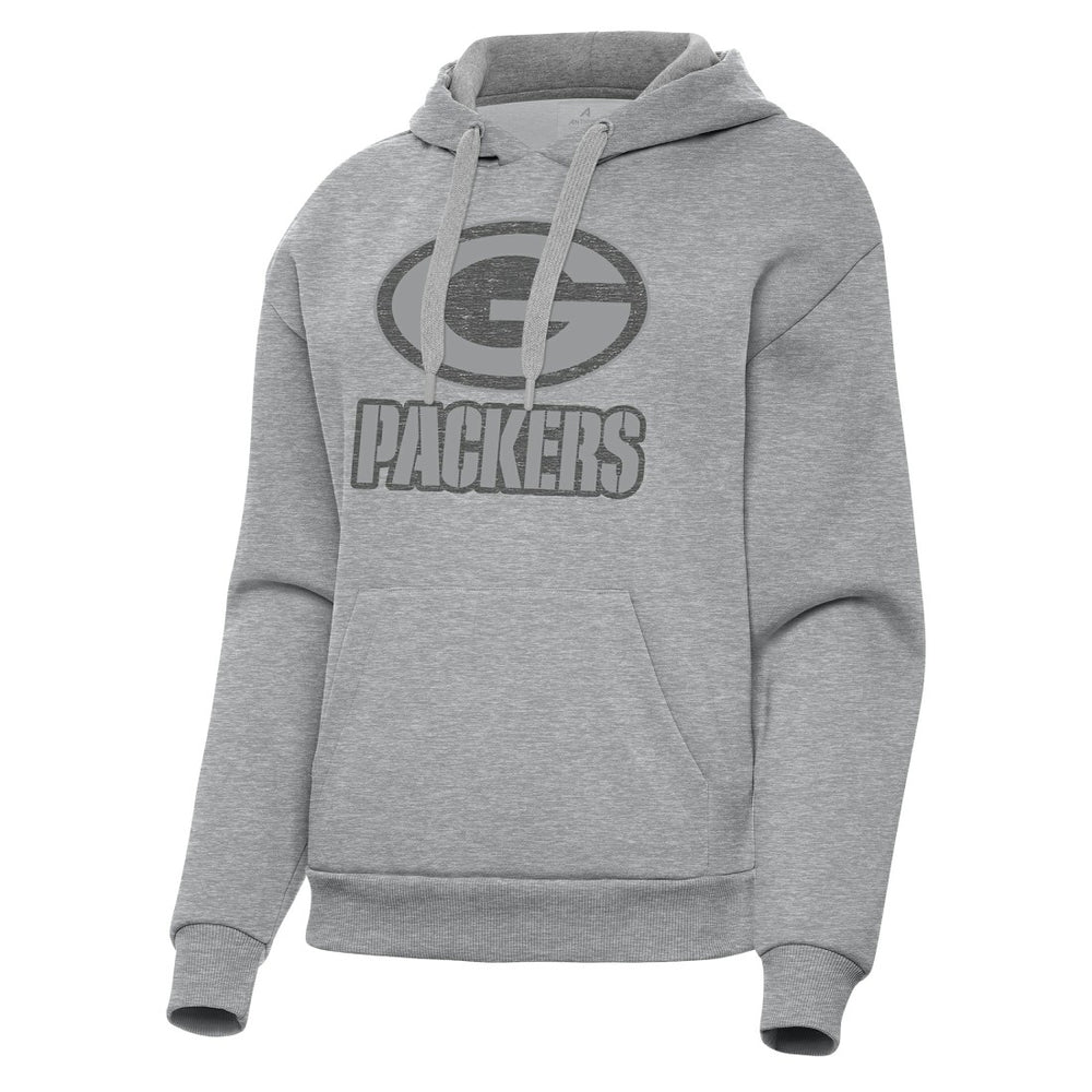 Green Bay Packers Antigua Women's Victory Hoodie - Heather Gray online