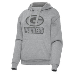 Green Bay Packers Antigua Women's Victory Hoodie - Heather Gray online